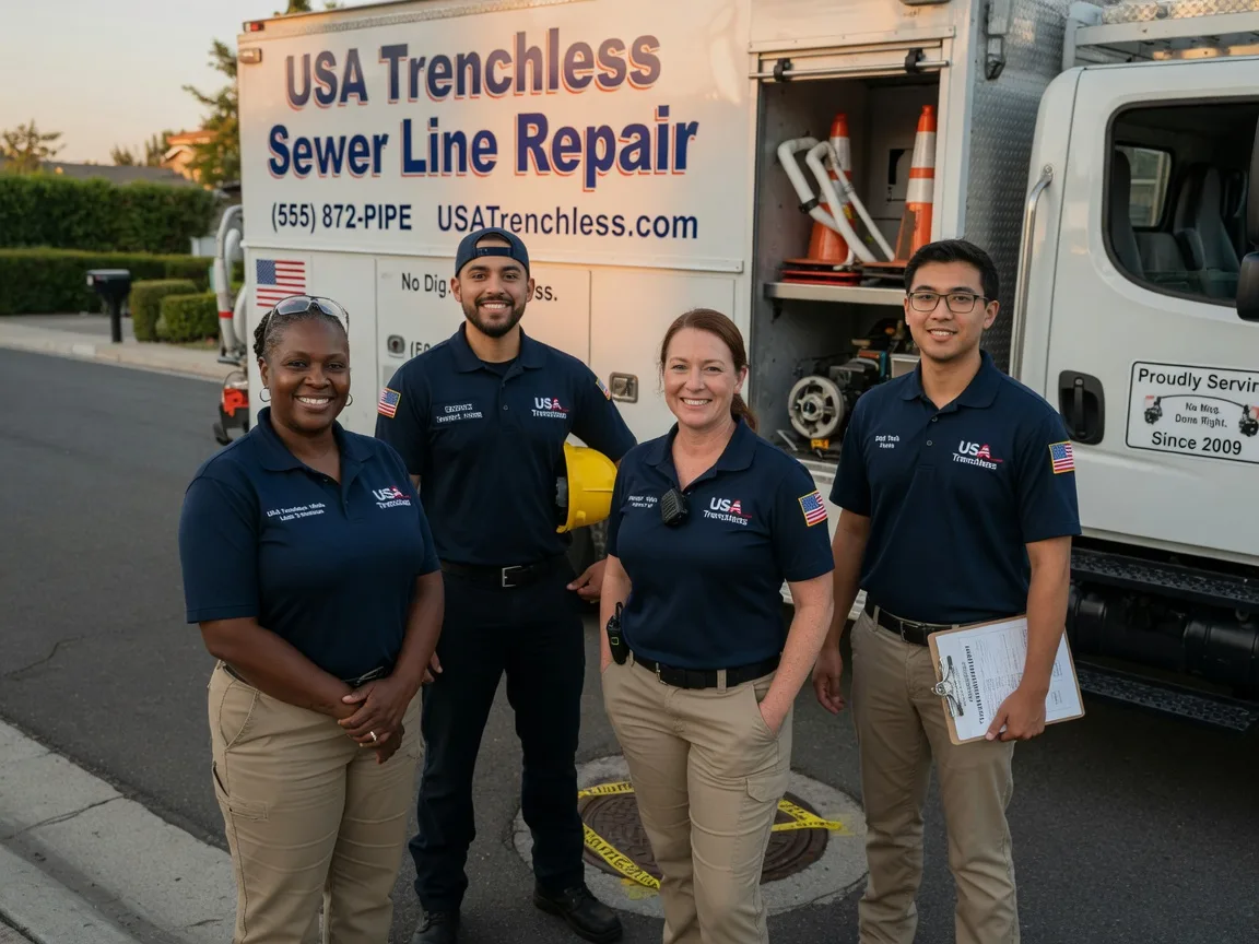 Sewer Line Repair company in Oakford, IN