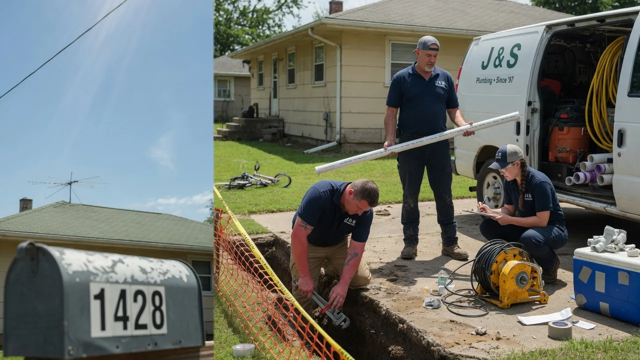 Sewer Line Repair in Oakford, IN near me